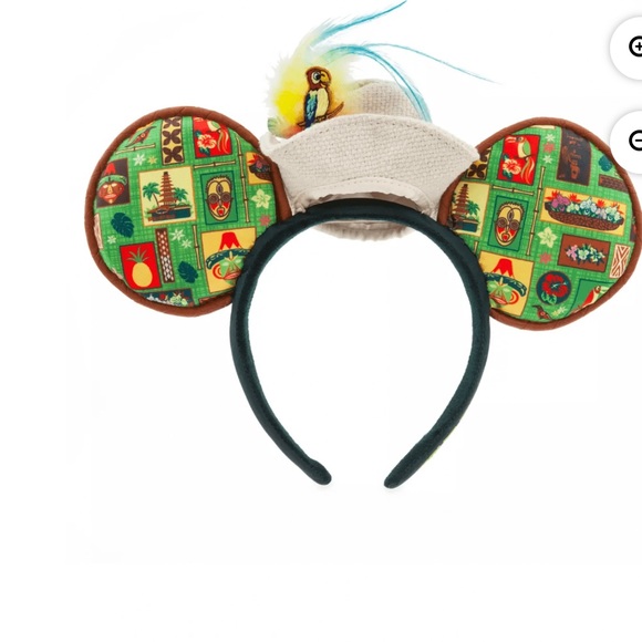 Disney Mickey Mouse Main Attraction 50th Tiki Room headband - Picture 2 of 7